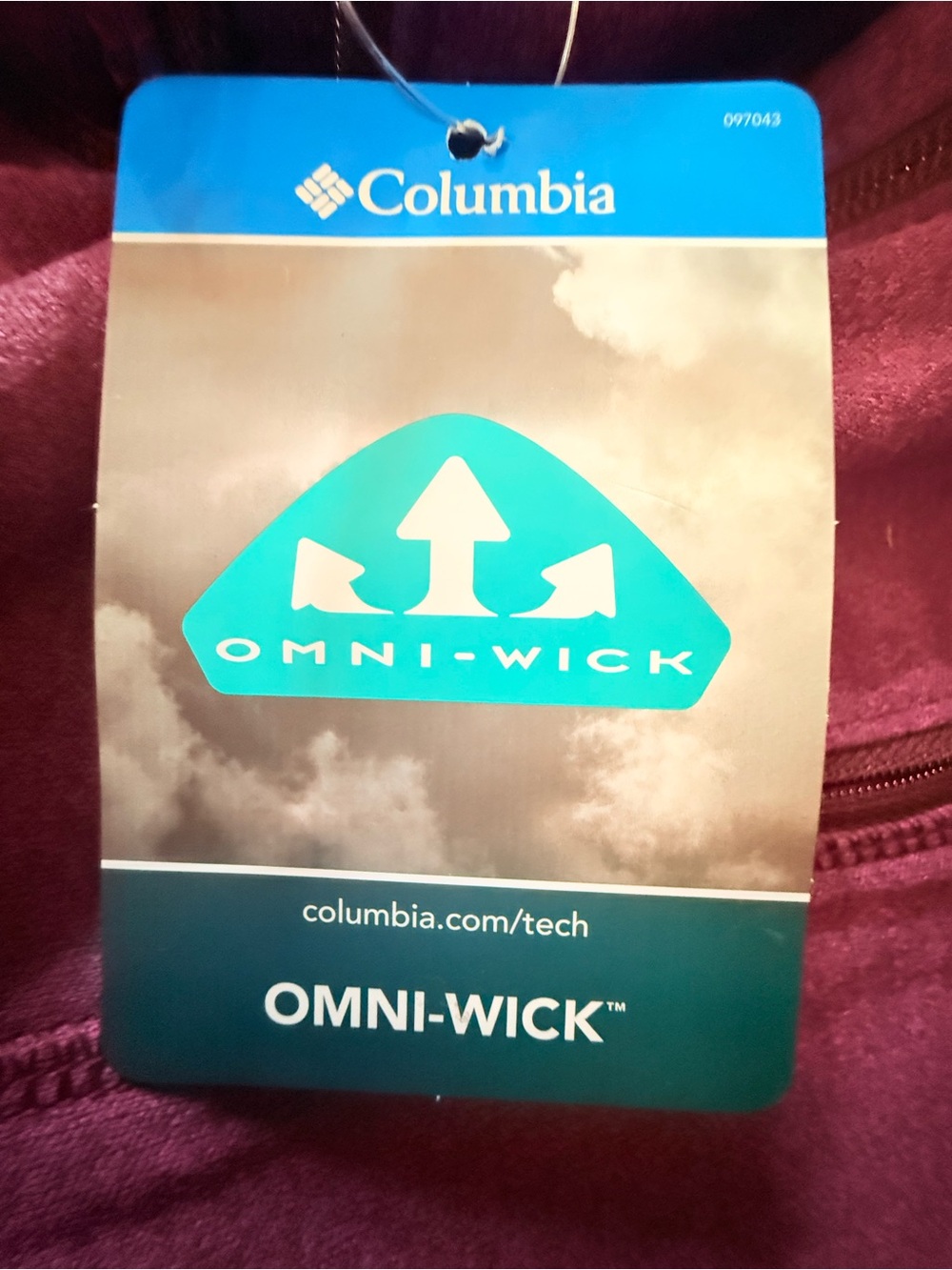 Columbia Women’s Purple Full-Zip Fleece Jacket - Picture 7 of 7